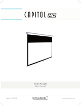 Lumene CAPITOL HD 240 C MANUAL SCREEN Le manuel du propriétaire