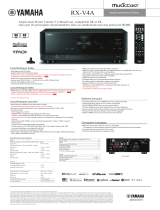 Yamaha MusicCast RX-V4A Noir Product information