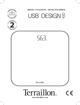 Terraillon USB DESIGN Le manuel du propriétaire