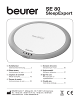 Beurer SE 80 Sleep expert BT Le manuel du propriétaire