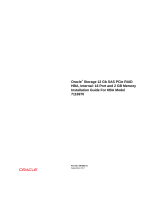 Oracle 7116970 Guide d'installation