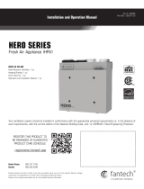 Fantech HERO Series Guide d'installation