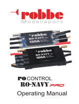 ROBBE RO-Control NAVY Pro 160 A Mode d'emploi