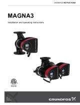 Grundfos MAGNA3 25-100 (N) Installation And Operating Instructions Manual