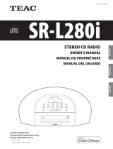 TEAC SR-L280i Le manuel du propriétaire