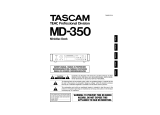 Tascam MD-350 Le manuel du propriétaire