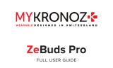 MyKronoz ZeBuds Pro Mode d'emploi