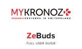 MyKronoz ZeBuds Mode d'emploi