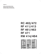 Gaggenau USA RF 463 702 Guide d'installation