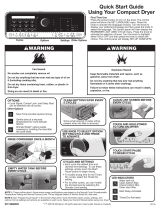 Whirlpool  WCD3090JW  Guide de démarrage rapide