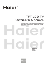 Haier HL32D1 Le manuel du propriétaire