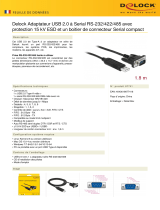 DeLOCK 87741 Fiche technique