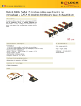 DeLOCK 60155 Fiche technique