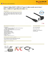 DeLOCK 85203 Fiche technique