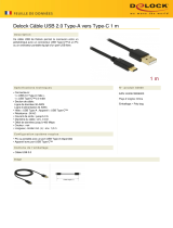 DeLOCK 83600 Fiche technique