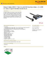 DeLOCK 85327 Fiche technique