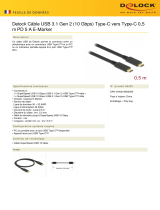 DeLOCK 85529 Fiche technique