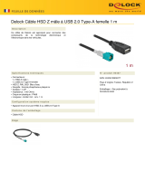 DeLOCK 90487 Fiche technique