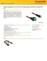 DeLOCK 85708 Fiche technique