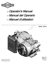 Simplicity ENGINE, MODEL 160000 Manuel utilisateur