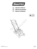 Snapper RP2185020 Manuel utilisateur