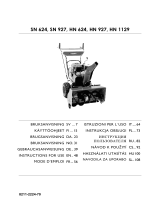 Simplicity SNOWTHROWER Manuel utilisateur