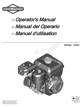 Simplicity ENGINE, MODEL 106200, OIL BATH Manuel utilisateur