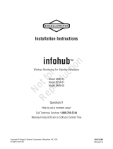 Simplicity INFOHUB, WIRELESS MONITORING SYSTEM Guide d'installation