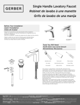 Gerber Avian Single Handle Lavatory Faucet Manuel utilisateur