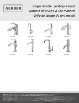 Gerber Draper Single Handle Lavatory Faucet Manuel utilisateur