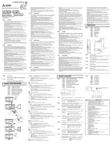 Mitsubishi Electric AL2-4EX-A2/AL2-4EX/AL2-4EYR/AL2-4EYT Guide d'installation