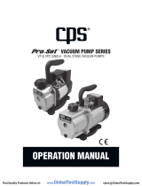 CPS Pro-Set VP10D Mode d'emploi