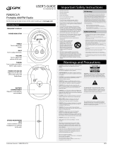 GPX R2825CLR Manuel utilisateur