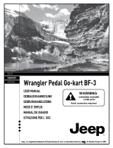 Jeep Wrangler Pedal Go-kart BF-3 Manuel utilisateur
