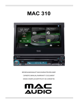 MAC Audio 310 Manuel utilisateur