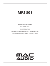 MAC Audio MPS 801 Manuel utilisateur
