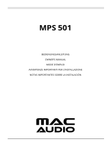 MAC Audio MPS 501 Manuel utilisateur
