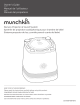Munchkin Nursery Projector & Sound System Manuel utilisateur