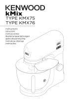 Kenwood KMX750CR Le manuel du propriétaire