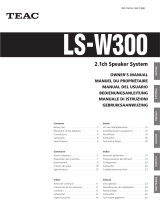 TEAC LS-W300 Manuel utilisateur