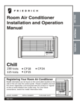 Friedrich Air Conditioning CP12G10B Guide d'installation