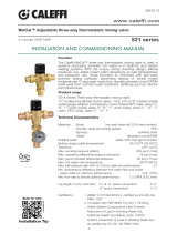 Caleffi North America 521516AC Guide d'installation