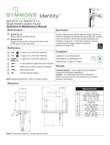 Symmons SLS-6710-1.5 Guide d'installation