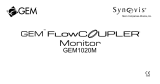 GEM FlowCOUPLER GEM1020M Manuel utilisateur