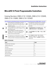 Rockwell Automation 2080-LC10-12AWA Installation Instructions Manual
