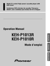 Pioneer keh-p1013r Le manuel du propriétaire