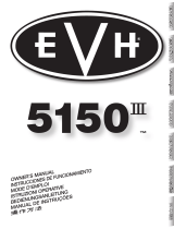 Evh 5150 III 50 Watt Head Le manuel du propriétaire