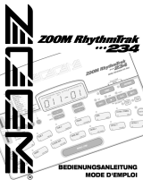 Zoom RhythmTrak 234 Le manuel du propriétaire