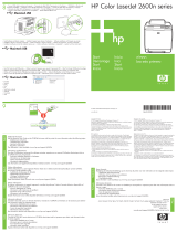 HP COLOR LASERJET 2600N PRINTER Le manuel du propriétaire
