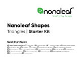Nanoleaf Shapes Triangles Starter Kits (NL47-6002TW-15PK) Manuel utilisateur